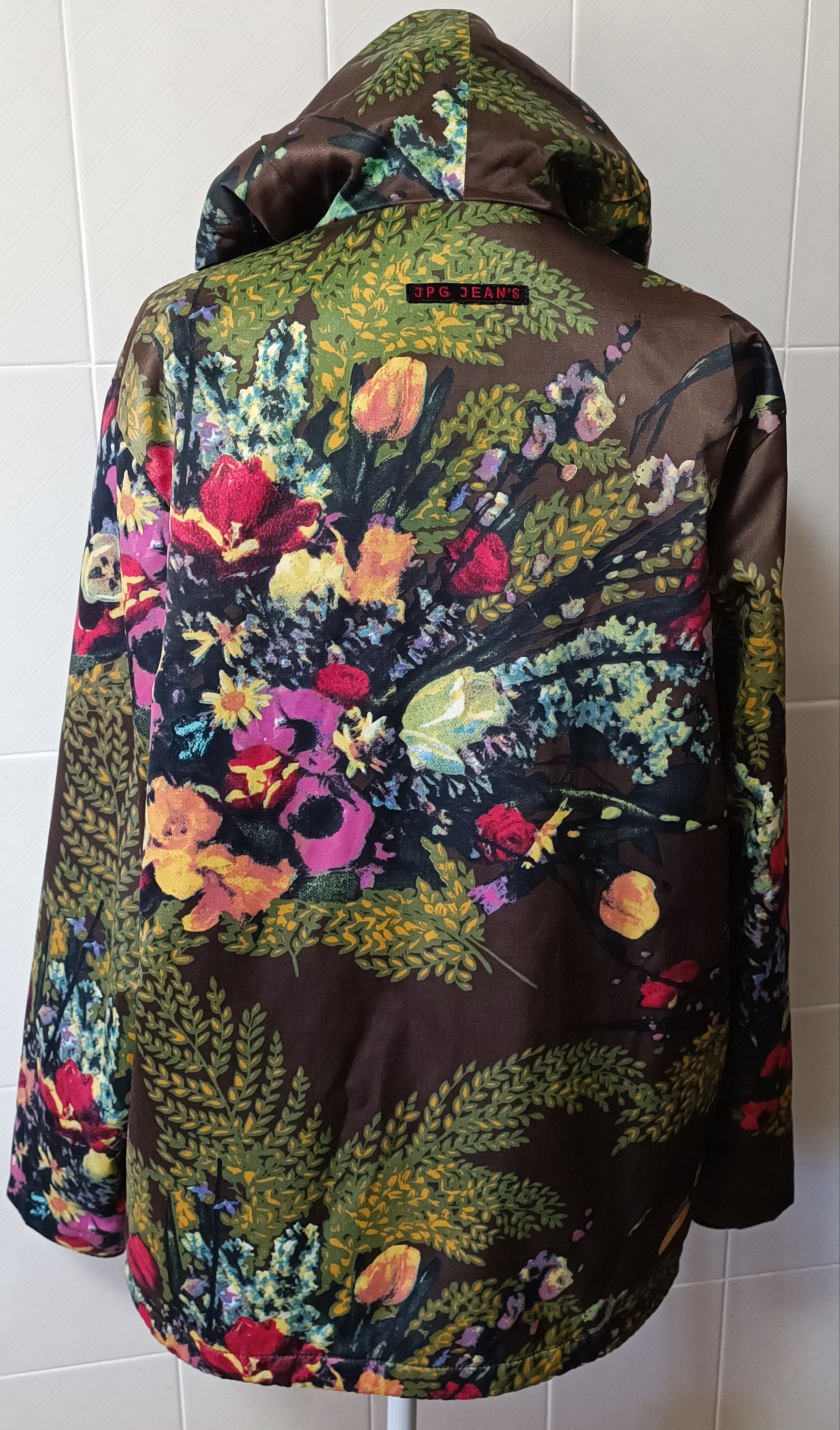 Jean Paul Gaultier 2000's - Iconic floral coat Size L / US 10 / IT 46 - 14 Thumbnail