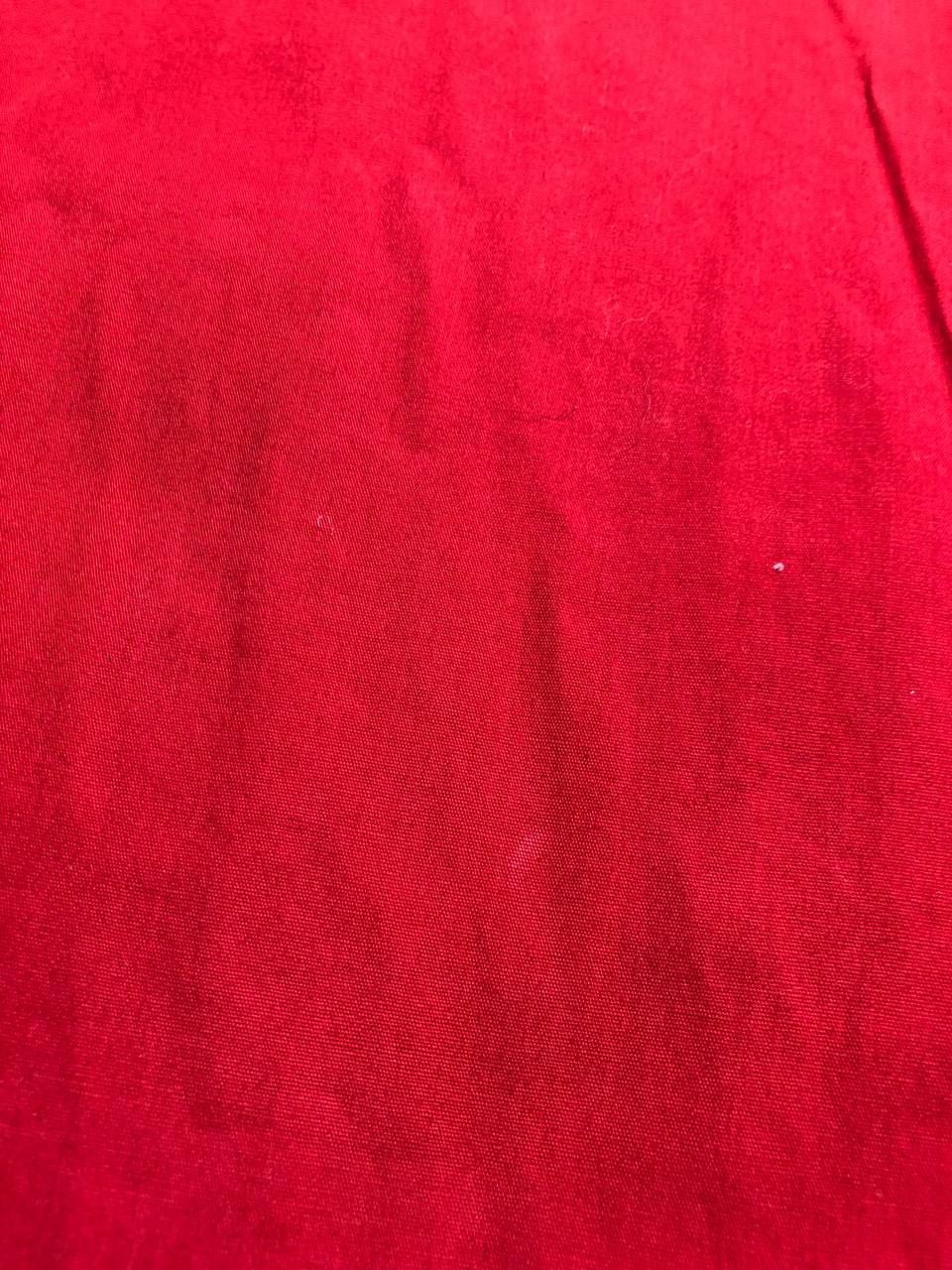 Yves Saint Laurent Vintage Yves Saint Laurent Red Button Up Shirt Size L Size US L / EU 52-54 / 3 - 3 Thumbnail