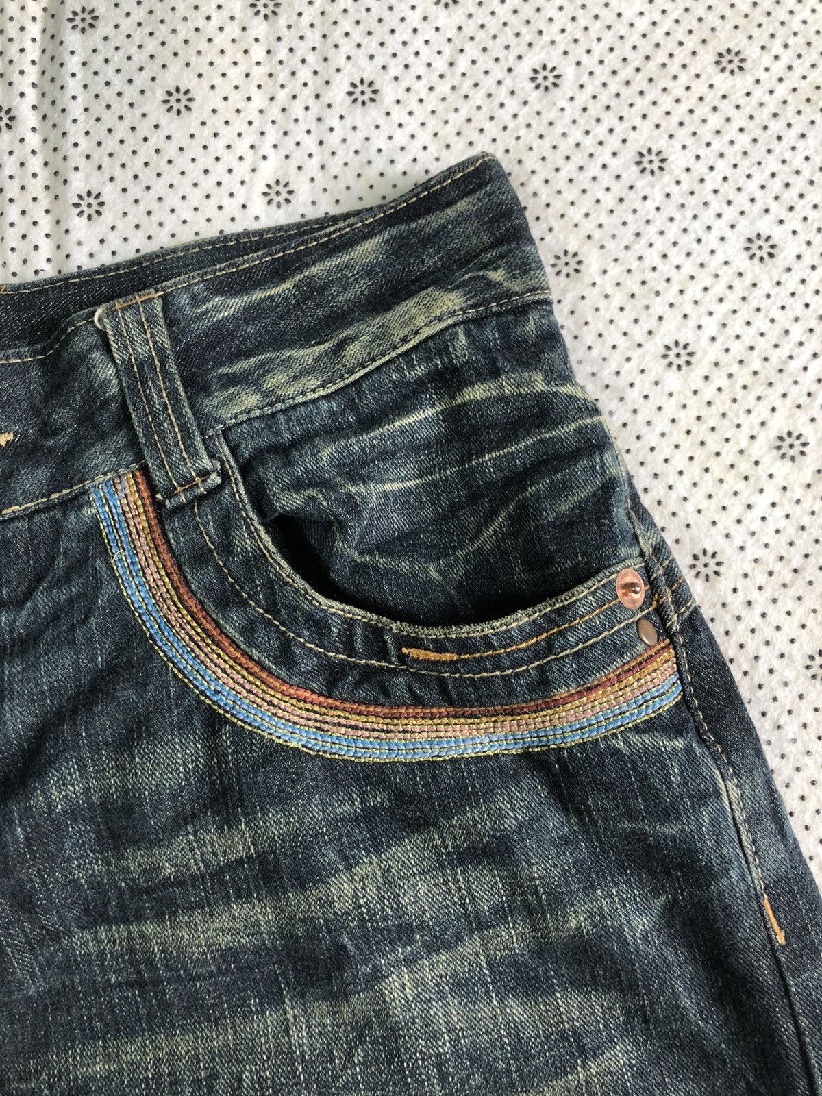 Hysteric Glamour Root Three Style flared jean Size 31" - 4 Thumbnail