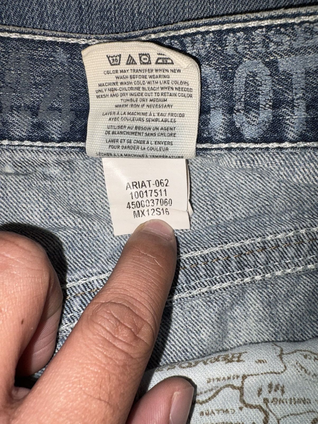 Ariat Ariat M4 low rise boot cut jeans Size US 34 / EU 50 - 13 Thumbnail