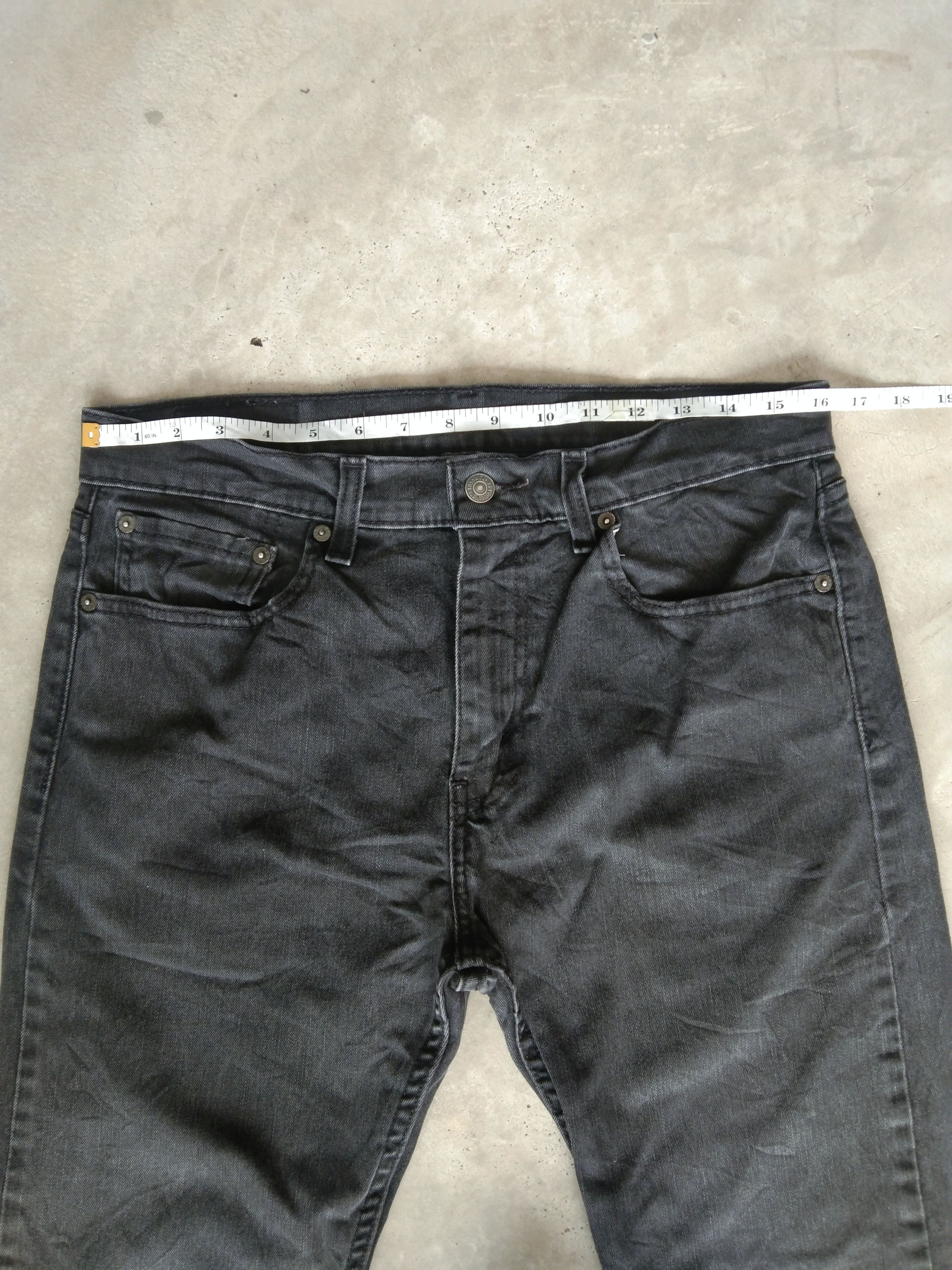 Levi's Vintage Levi's Jeans 502 Black Denim 32x29 Size US 32 / EU 48 - 5 Thumbnail