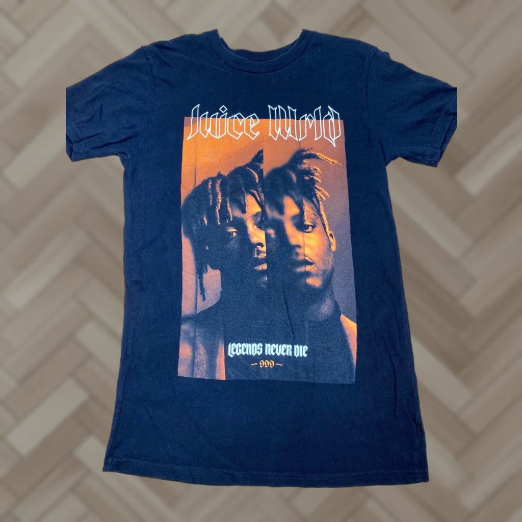Vintage Juice Wrld Legends Never Die 999 Black Tshirt Size Small Graphic Distress 2589 Size US S / EU 44-46 / 1 - 1 Thumbnail