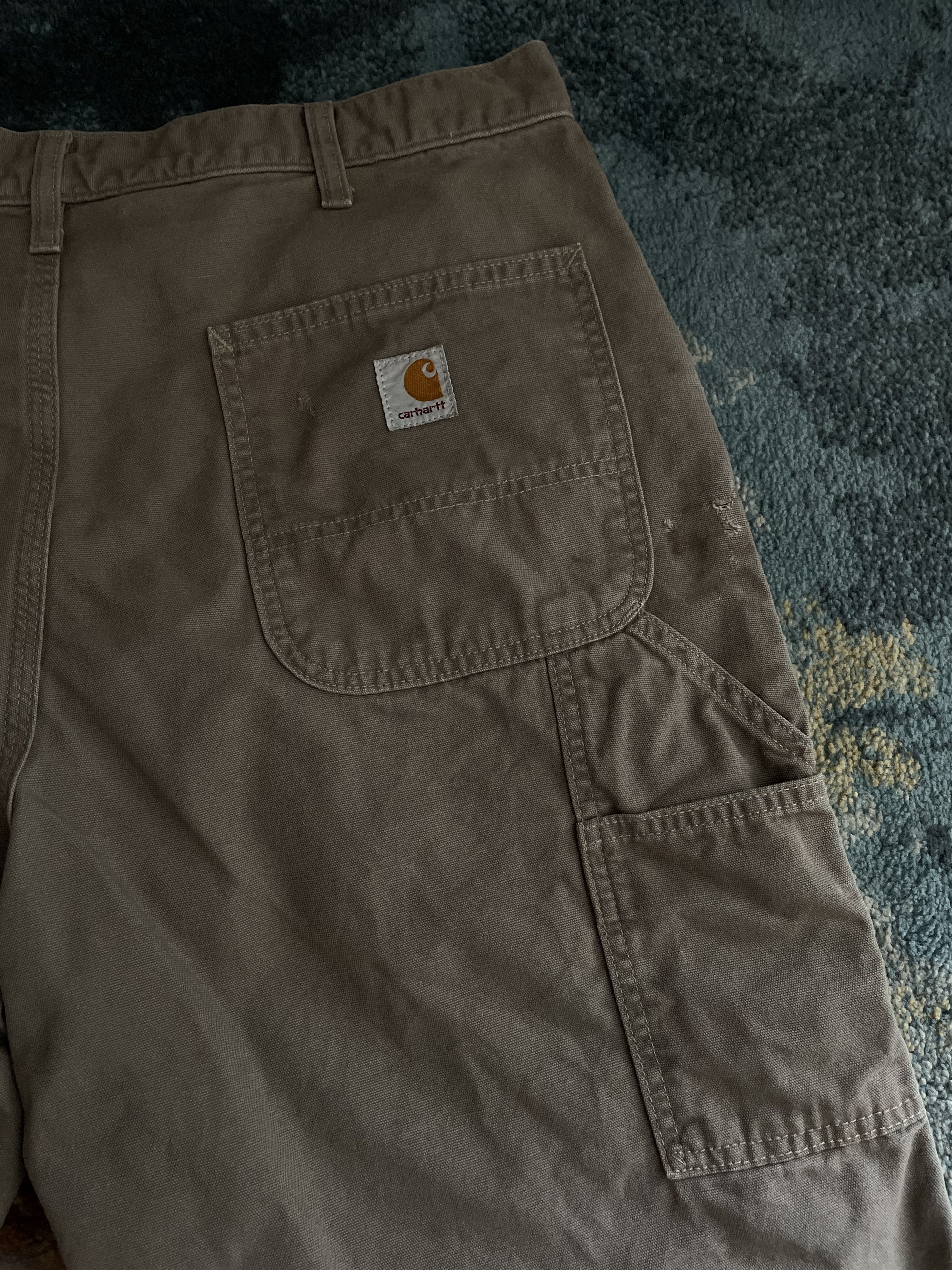 Carhartt Carhartt WIP Vintage FADED RAP SHORTS Size US 36 / EU 52 - 7 Thumbnail