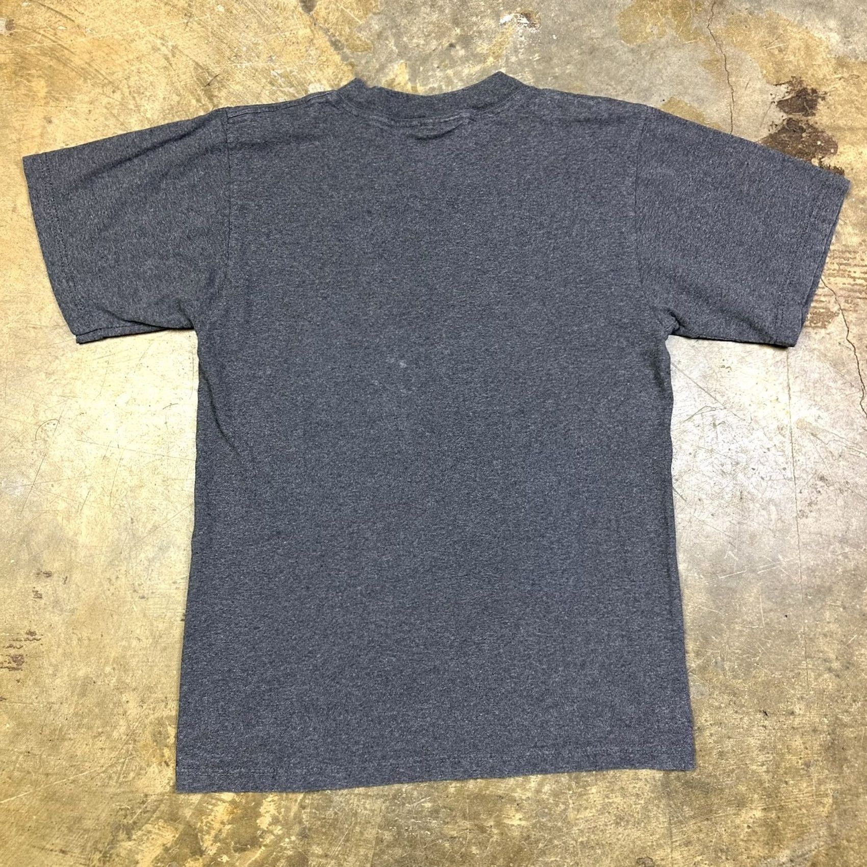 Vintage VINTAGE The Cotton Exchange NC State Wolfpack Graphic T-Shirt Unisex Adults Small Gray 90s Front Graphic Made USA Size US S / EU 44-46 / 1 - 4 Thumbnail