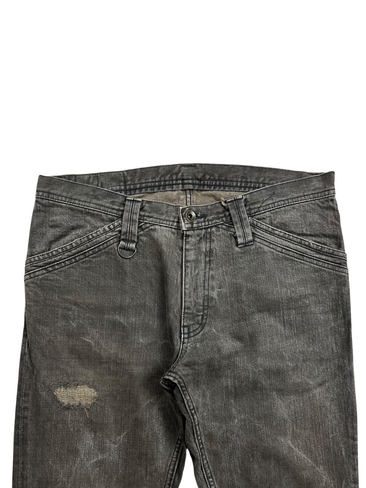 Le Grande Bleu (L.G.B.) 2000s Roarguns - Mud Wash Denim Pants Size US 29 - 6 Thumbnail