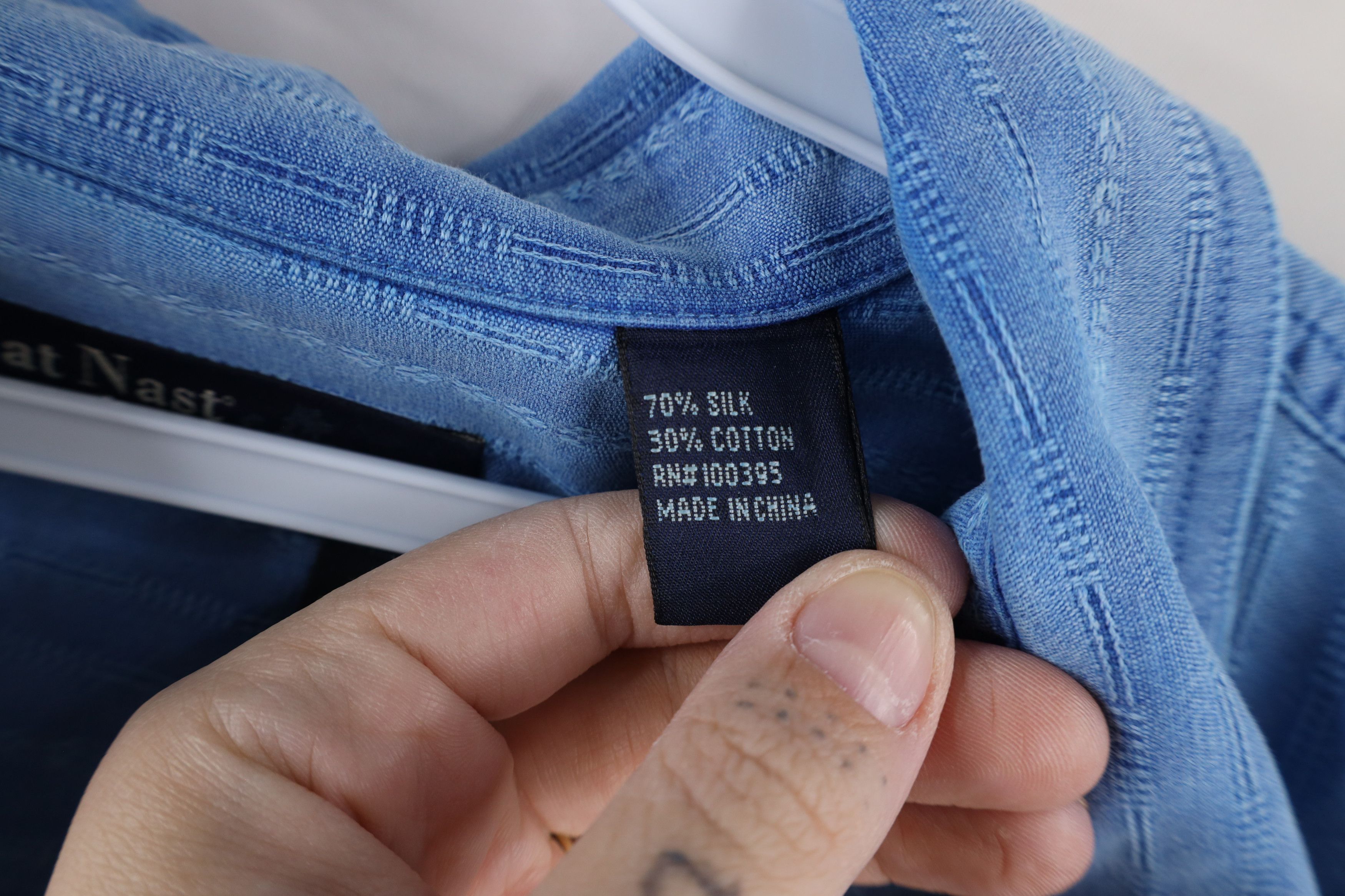 Nat Nast × Vintage Vintage Nat Nast Luxury Originals Striped Button Shirt Size US XXL / EU 58 / 5 - 8 Thumbnail