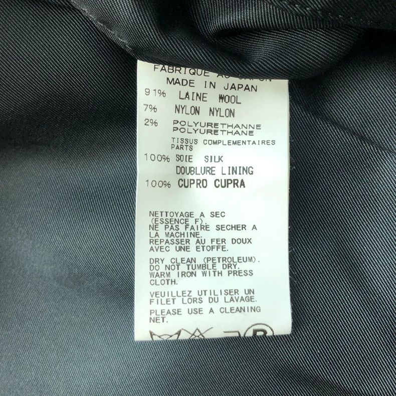 Yohji Yamamoto Yohji Yamamoto size 2 10aw Double Silk Dress Suit 2501-Next Size 38R - 7 Thumbnail