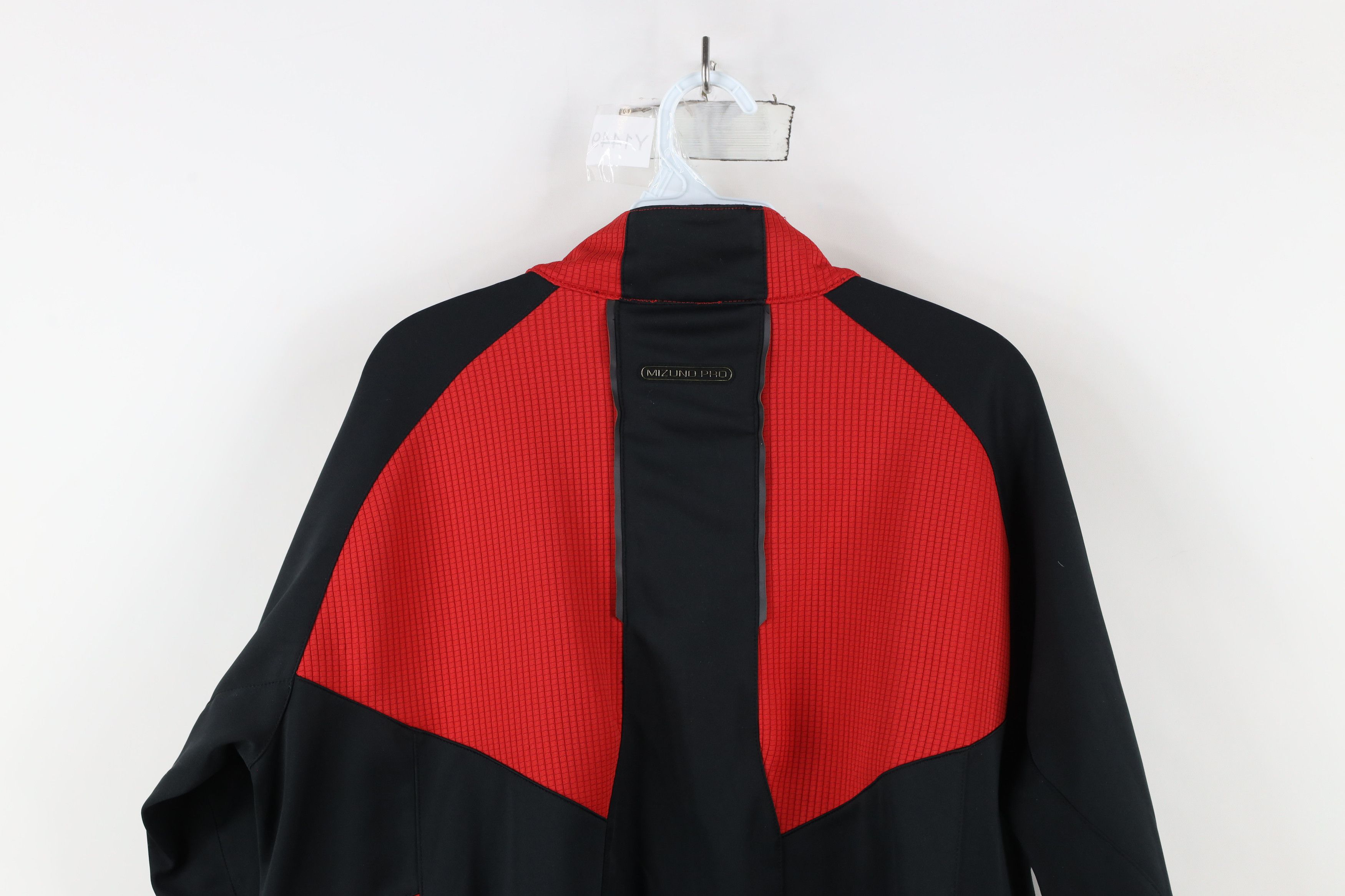 Mizuno × Vintage Mizuno Pro Collection Thermo Warmalite Full Zip Jacket Red Size US L / EU 52-54 / 3 - 15 Thumbnail