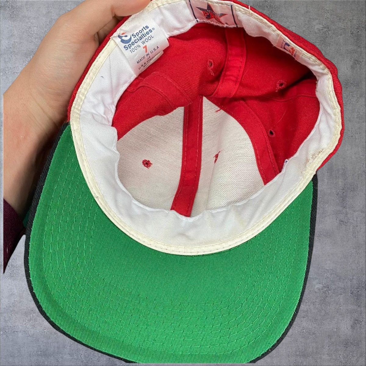 Sports Specialties × Vintage Vintage Chicago Bulls Sports Specialties Hat Size ONE SIZE - 4 Thumbnail