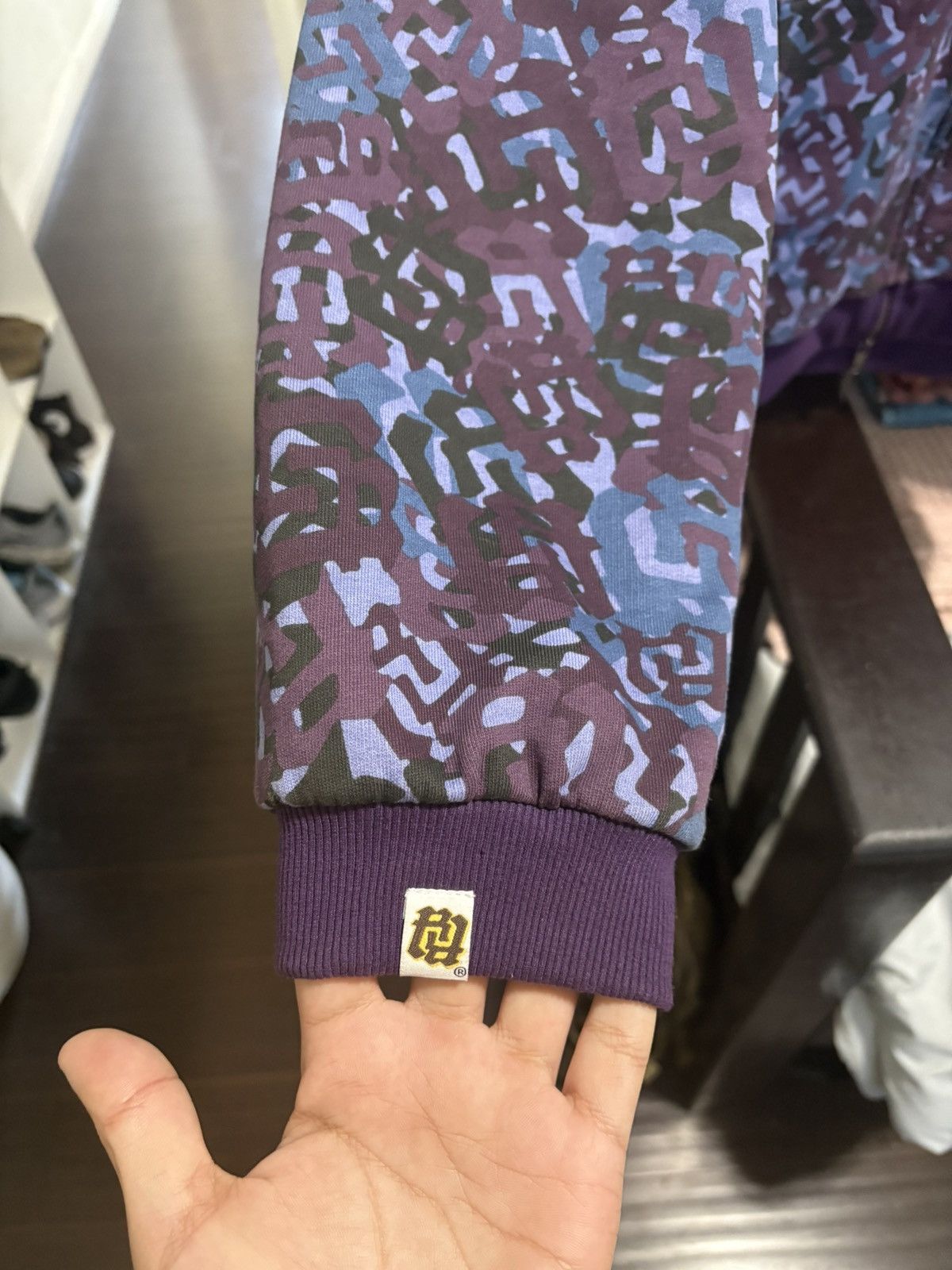 Other Kankan Really Rich Purple Camo Zipup Size US XL / EU 56 / 4 - 4 Thumbnail
