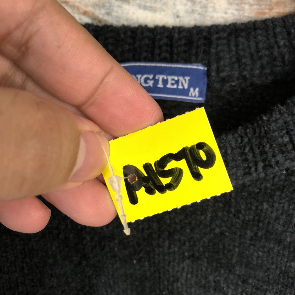 Hang Ten × Homespun Knitwear × Vintage Hang Ten Grey vintage Knitwear #A1570 Size US M / EU 48-50 / 2 - 10 Thumbnail