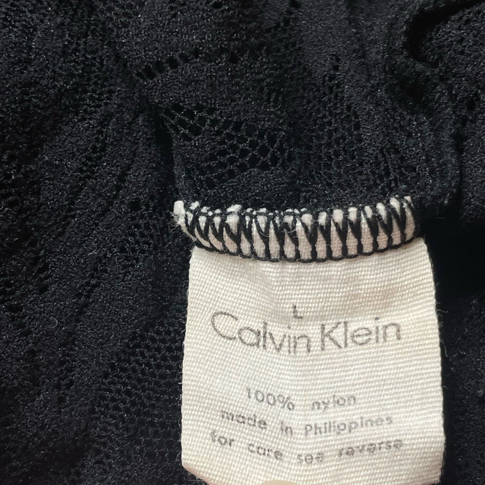 Calvin Klein Calvin Klein Lace Tank Top Size L / US 10 / IT 46 - 2 Thumbnail