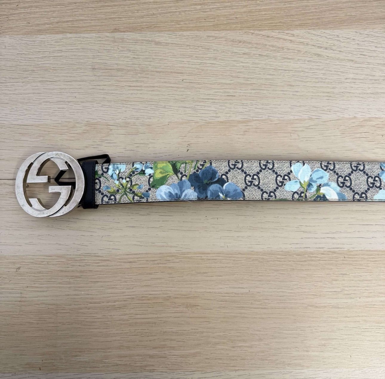 Gucci Gucci Monogram Floral Belt Size 30 - 2 Thumbnail
