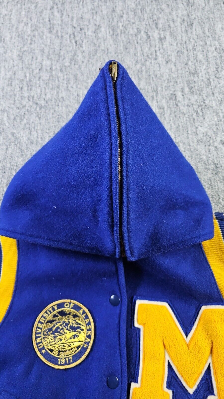 Other 1950s Lasley Knitting Co. Alaska Varsity Jacket Zip Hood L Size L / US 10 / IT 46 - 7 Thumbnail