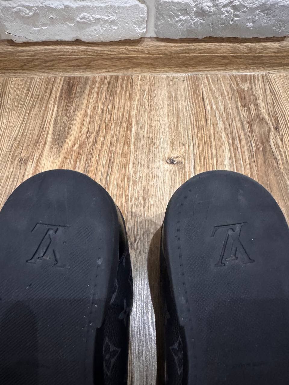 Louis Vuitton Louis Vuitton Match Up Black Monogram Canvas Sneakers Size Size US 6.5 / EU 39-40 - 19 Thumbnail