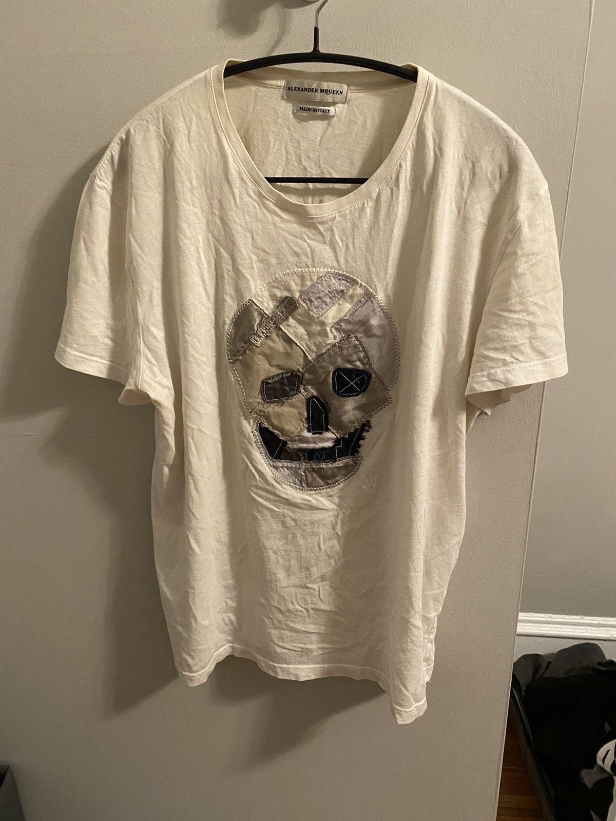 ALEXANDER MCQUEEN｜ (815069 QTAC7 0909) Alexander McQueen ALEXANDER MCQUEEN Men T-Shirts 815069