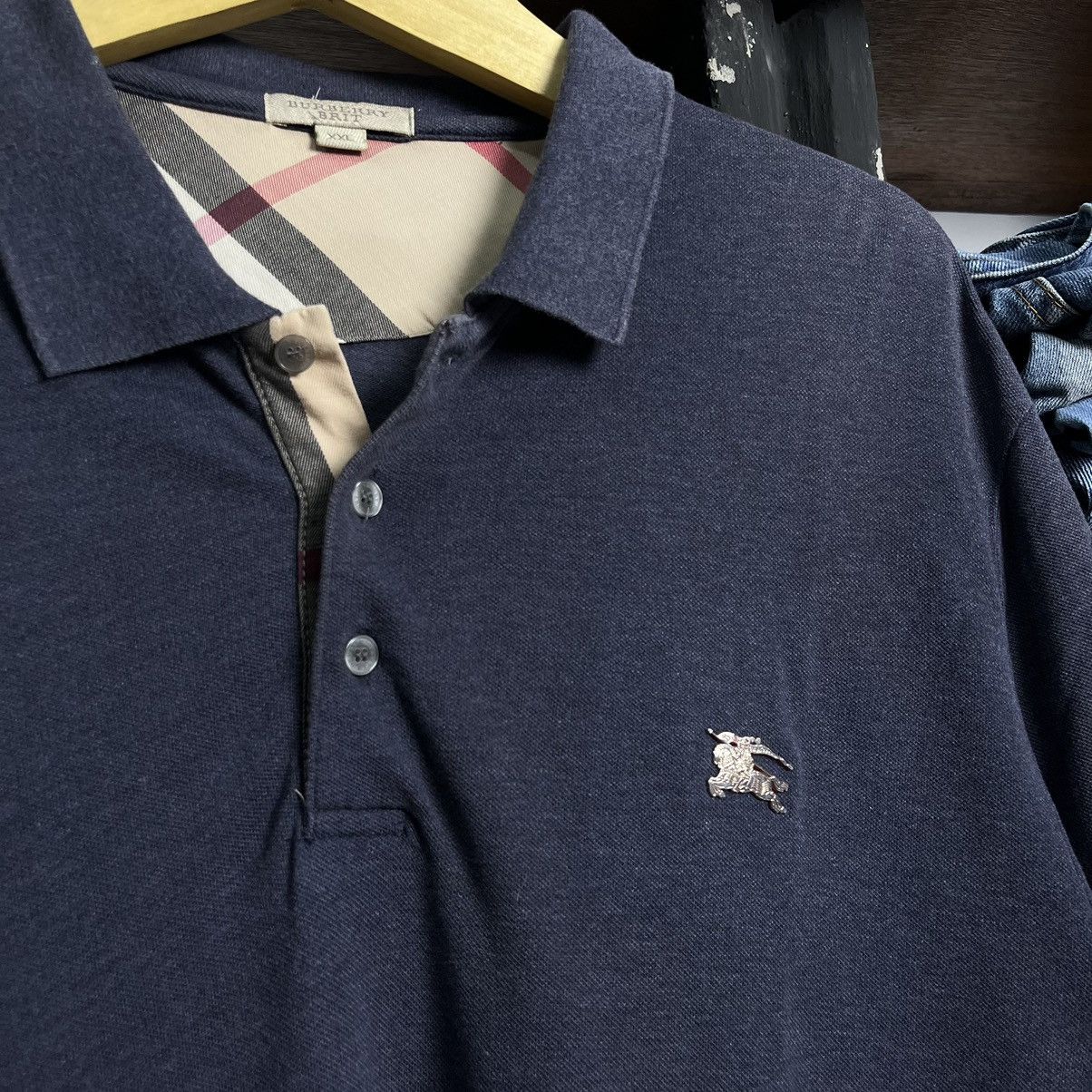 Burberry × Burberry Prorsum Burberry Nova Check Steel Logos Poloshirt Size US S / EU 44-46 / 1 - 3 Thumbnail