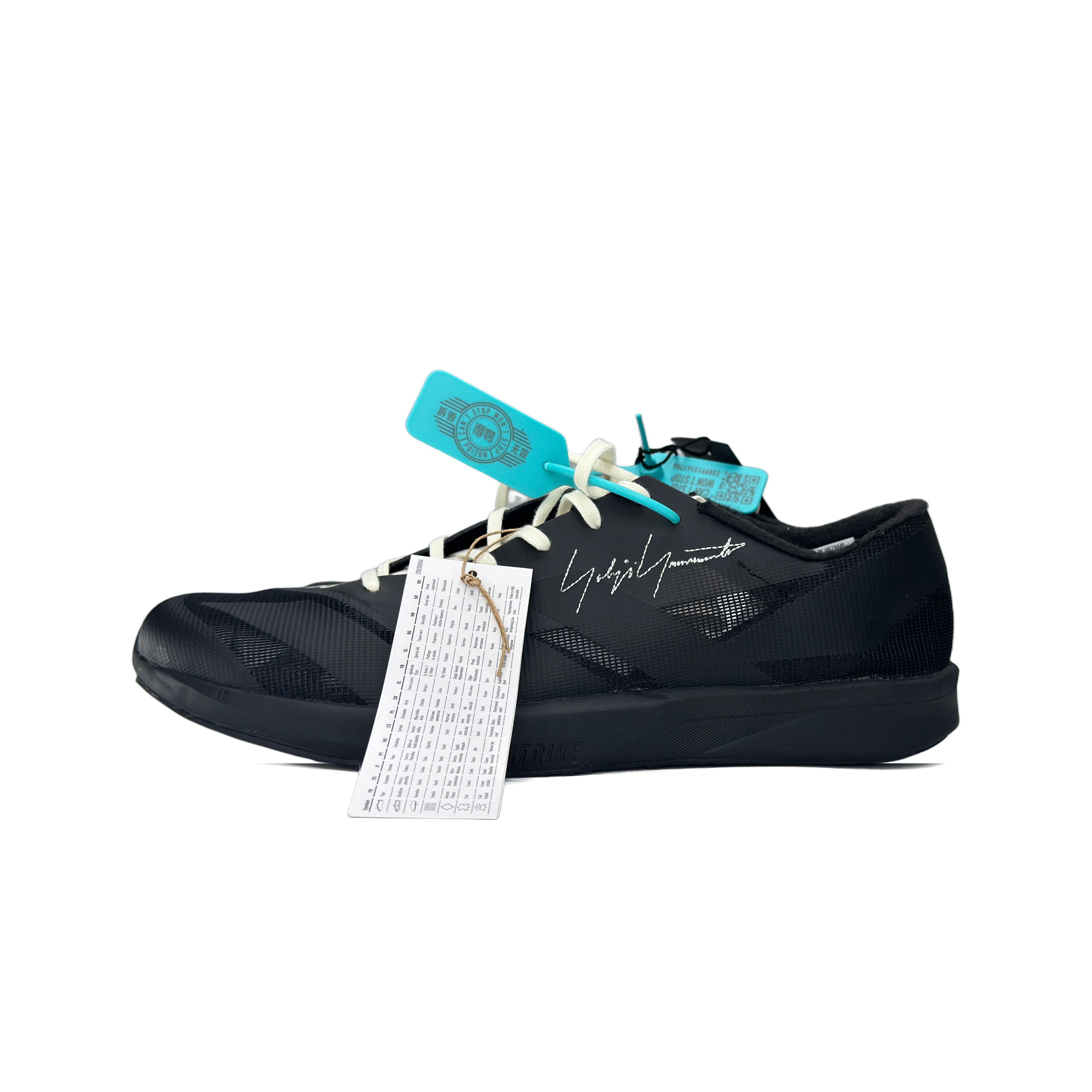 Y-3 Y-3 Adizero RC6 Low-Top Sneakers Black Size 11 Size US 11 / EU 44 - 1 Thumbnail