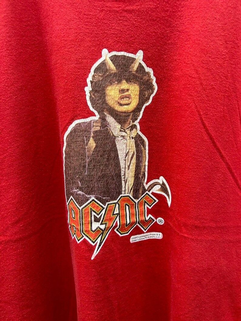 AC/DC Vintage 2002 ACDC tshirt size L Size US L / EU 52-54 / 3 - 3 Thumbnail