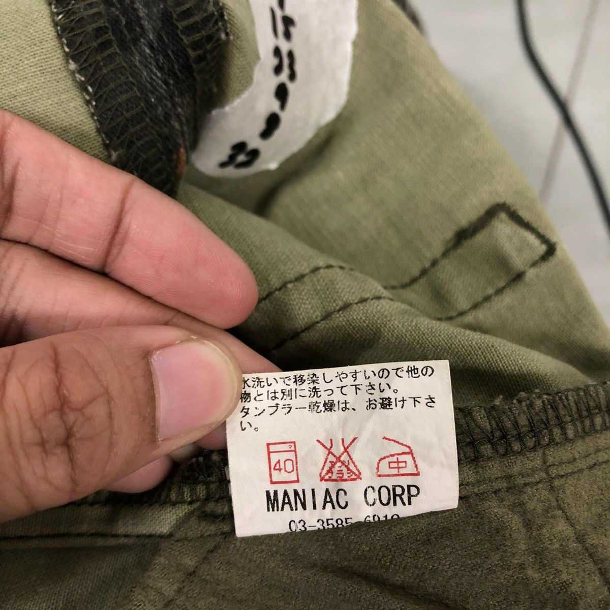 Le Grande Bleu (L.G.B.) 🔥Camouflage Military Design Cargo Parachute Raiders Pants Size US 30 / EU 46 - 23 Thumbnail