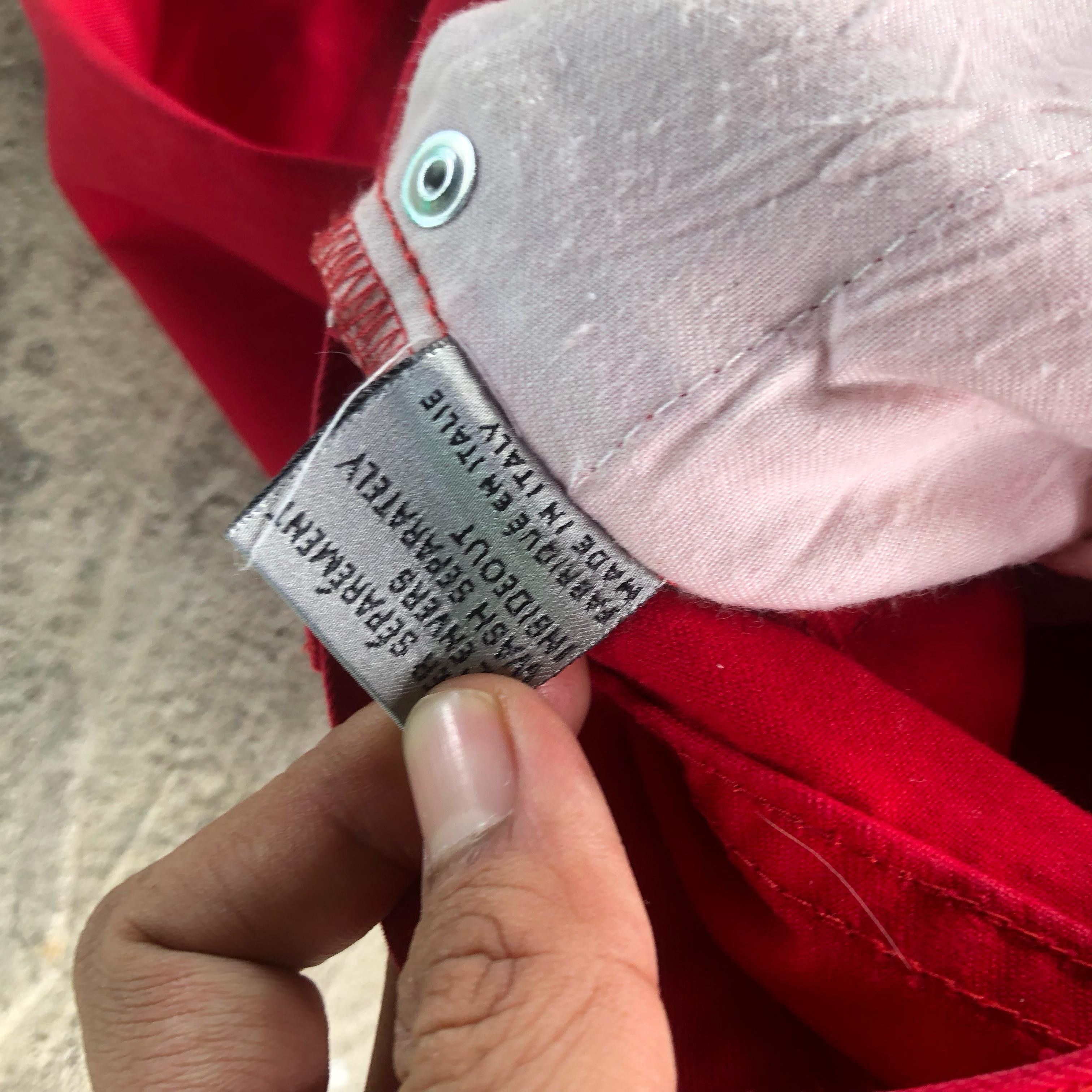 Dior × Hedi Slimane SS4 Dior Hedi Slimane Strip Red Jeans Size US 30 / EU 46 - 11 Thumbnail