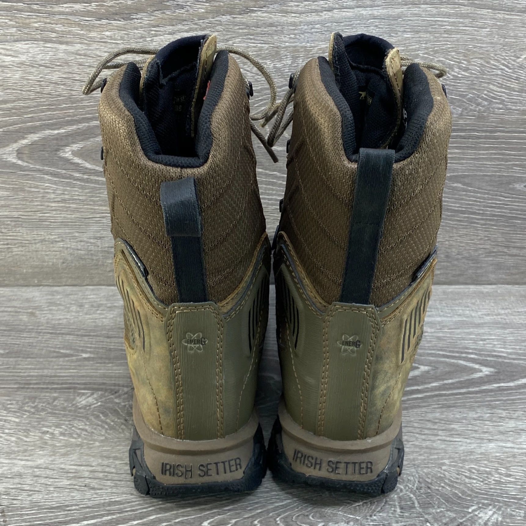 Vintage VINTAGE Irish Setter Boots Womens 6 Pinnacle Waterproof Insulated 800 G ScentBan Hunting Camo Leather Mid-Calf Lace Up Rubber Size US 4 / IT 34 - 7 Thumbnail