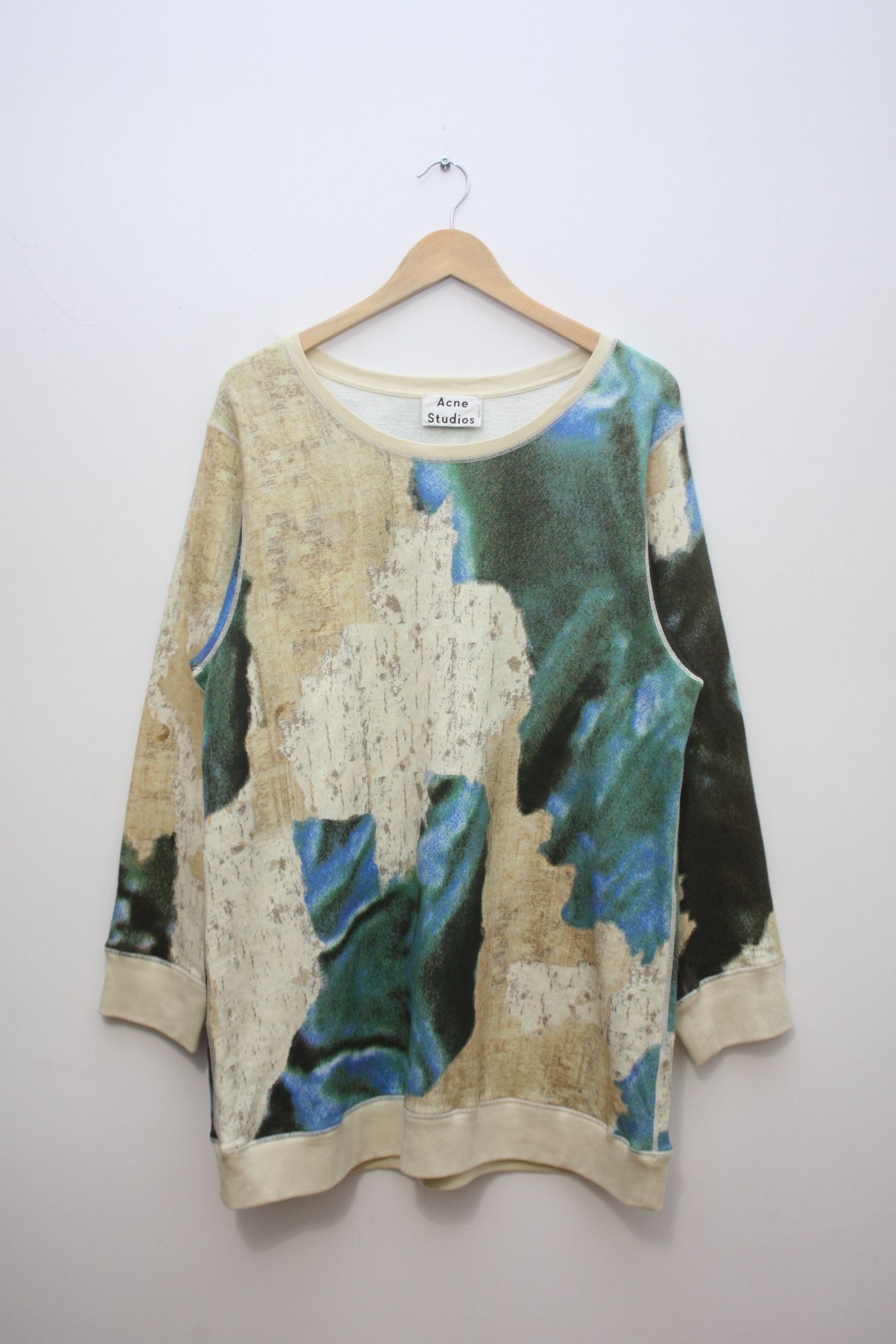Acne Studios Acne Studios Avedon Printed SS14 Sweatshirt Made In Portugal Size M / US 6-8 / IT 42-44 - 1 Thumbnail