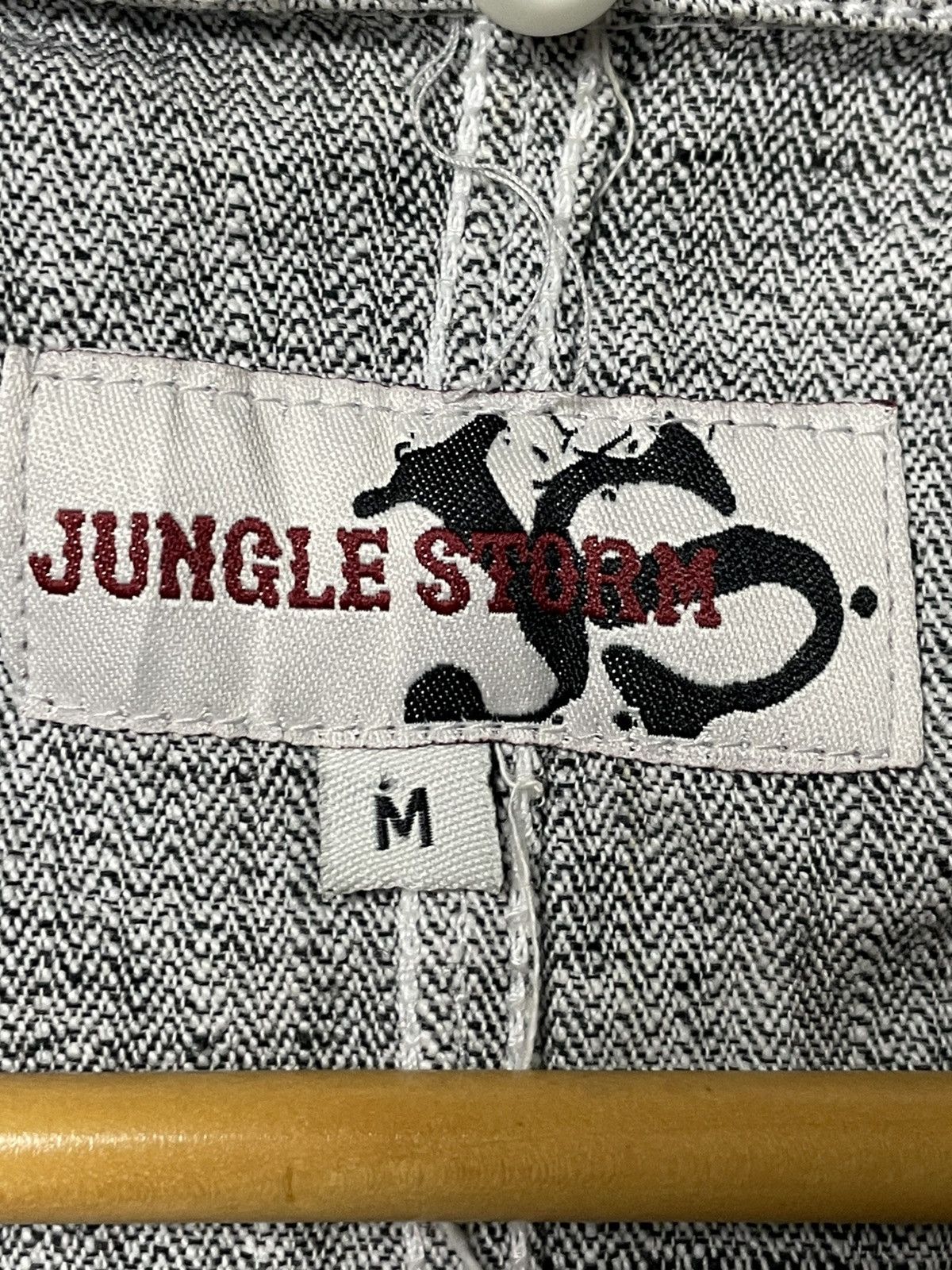 Japanese Brand Jungle Storm Hooded Jacket Outerwear (45) Size US M / EU 48-50 / 2 - 5 Thumbnail
