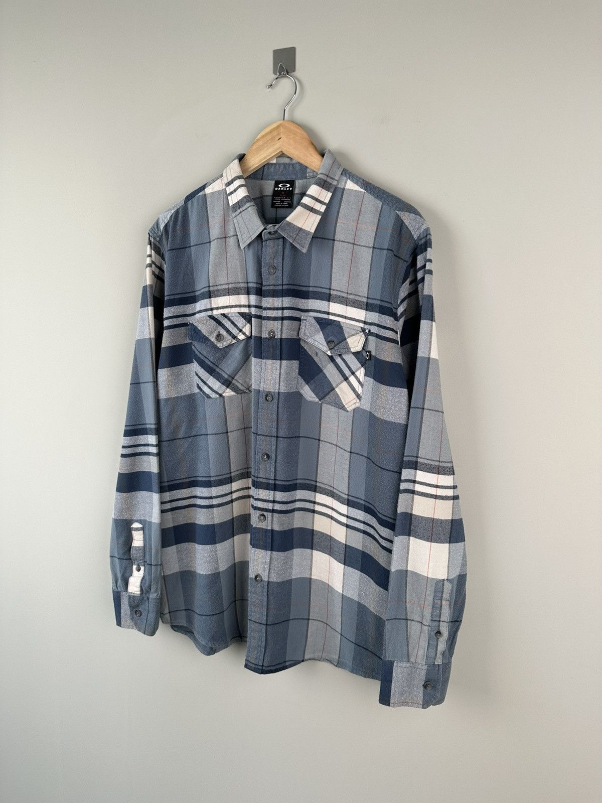 Flannel × Oakley Oakley Check Flannel Shirt Button Up Streetwear Size US XL / EU 56 / 4 - 1 Thumbnail