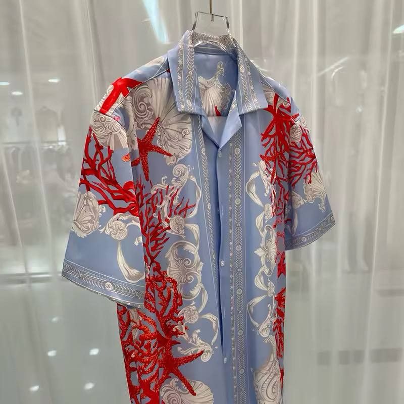 Japanese Brand × Vintage navy shirt Size US L / EU 52-54 / 3 - 2 Thumbnail