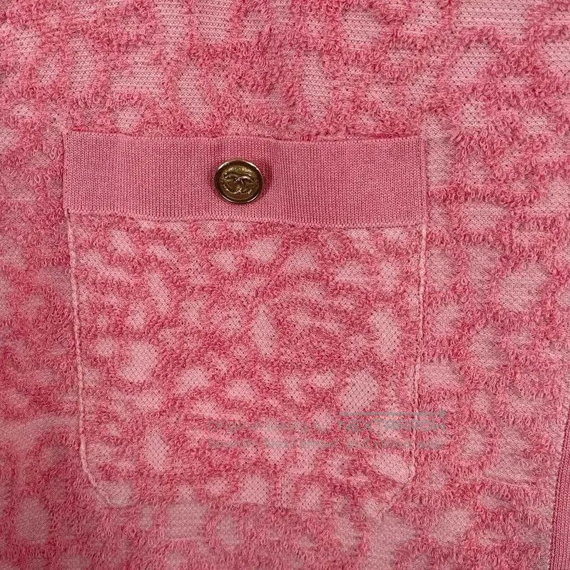 Chanel Chanel Pink Cotton Women's Skirt . Size 23" - 7 Thumbnail