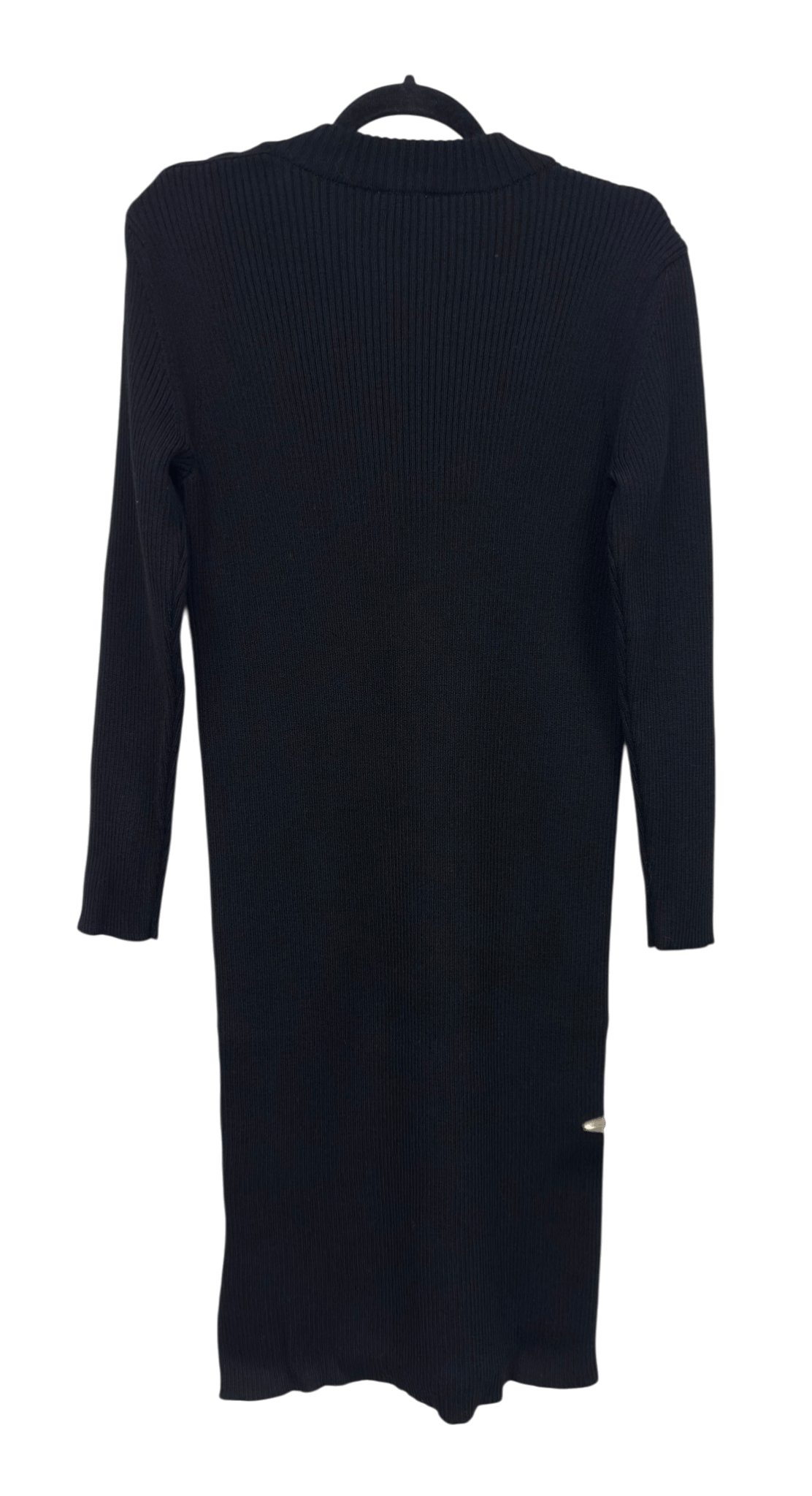 Armor-Lux Navy Blue Wool Ribbed knit Bodycon Dress Size S / US 4 / IT 40 - 3 Thumbnail