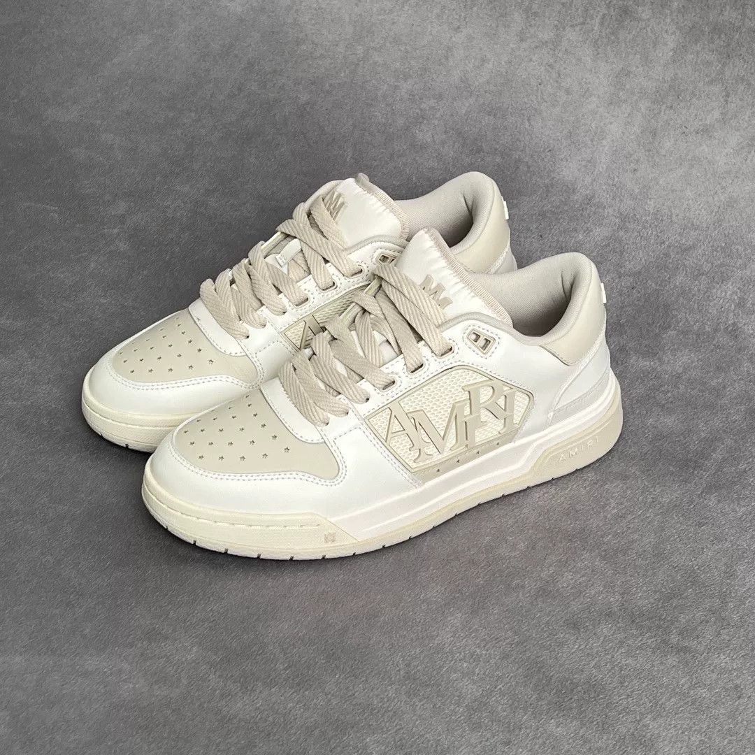 Amiri Amiri Casual Beige Lowtop Sneakers 10 Men Size US 10 / EU 43 - 1 Thumbnail