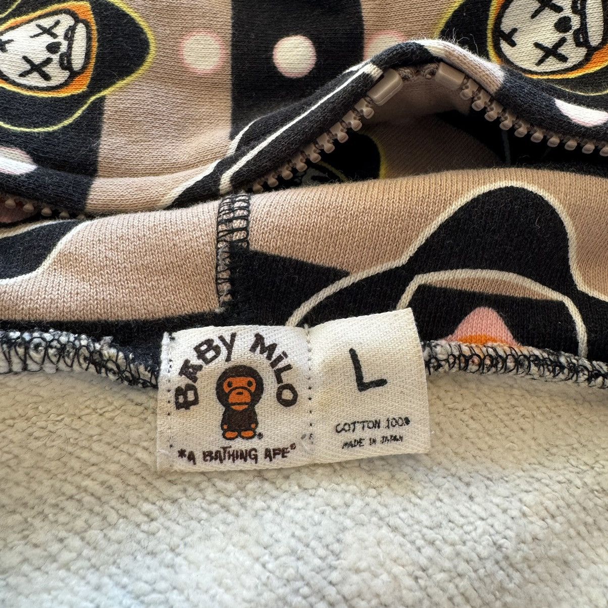Kaws Bape x Kaws Baby Milo Monogram Full Zip Hoodie Size US L / EU 52-54 / 3 - 12 Thumbnail