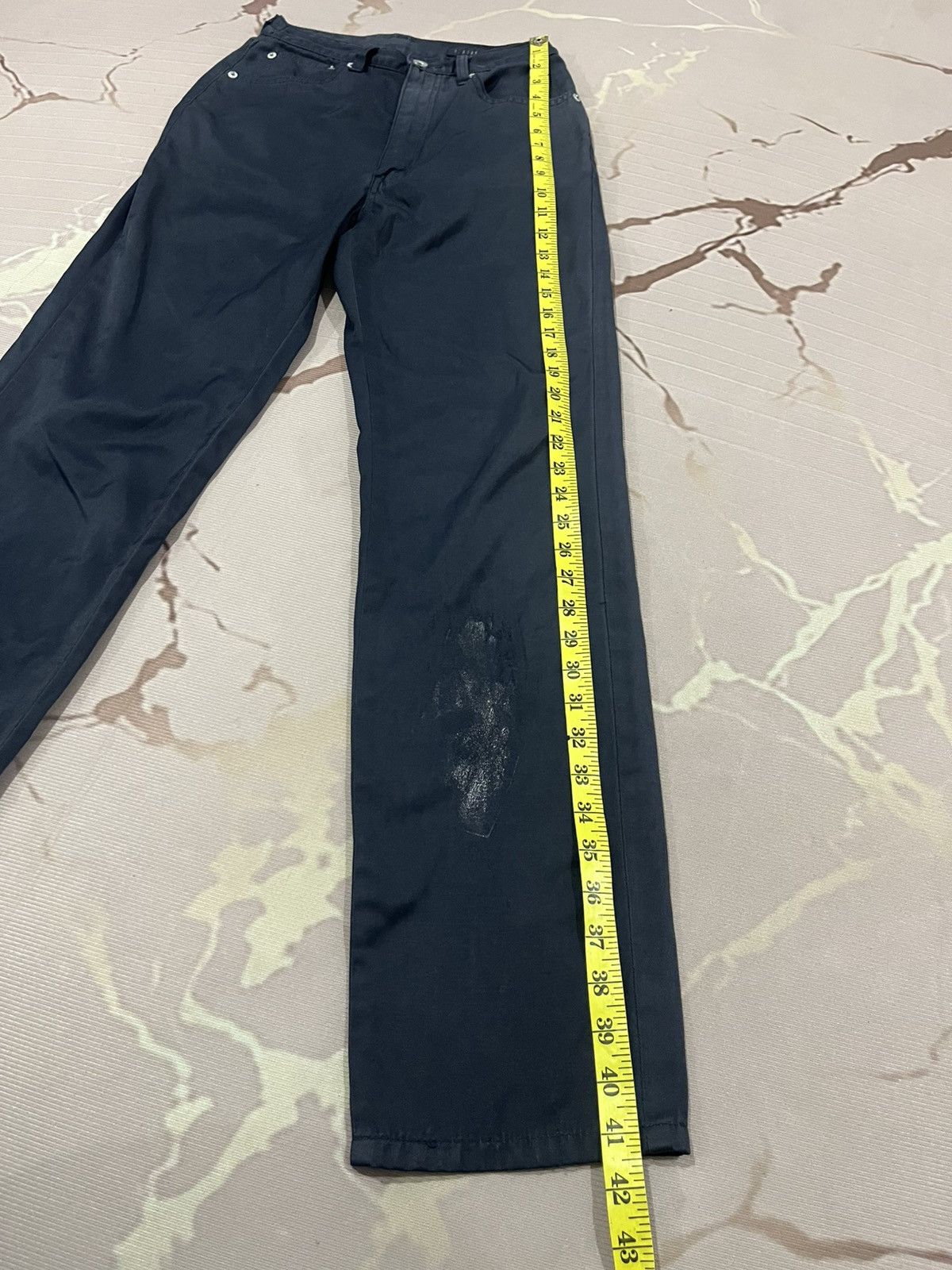 Japanese Brand Bobson Women Nylon Blend Pants Straight Minimal Fit Size 24" / US 00 / IT 34 - 11 Thumbnail