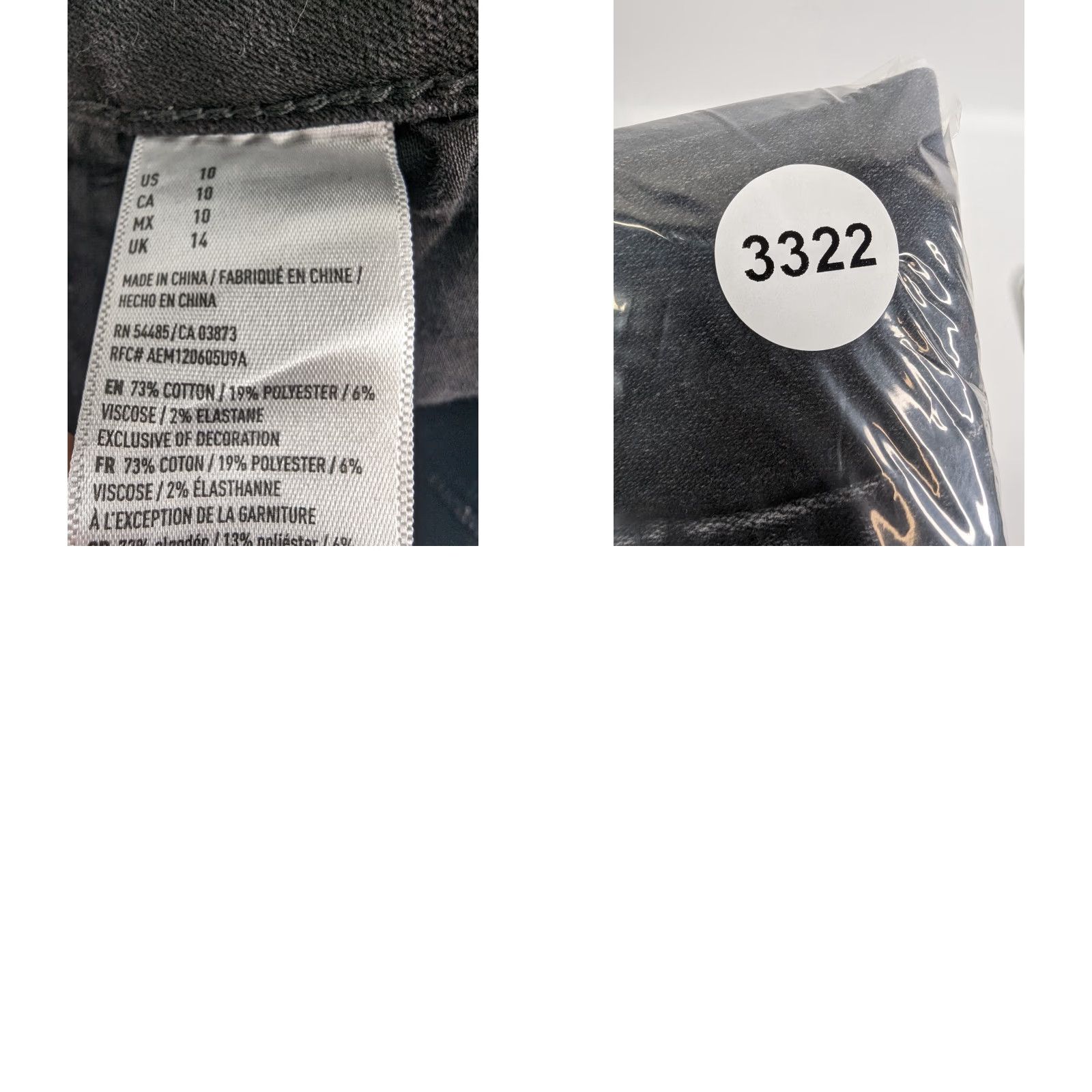American Eagle Outfitters American Eagle Outfitters Shortie Denim Black 10 Womens High Rise Stretch 5-Pocket Button Zipper Fringe Embroidered Lace Detail Casual Short Size 32" / US 10 / IT 46 - 8 Thumbnail