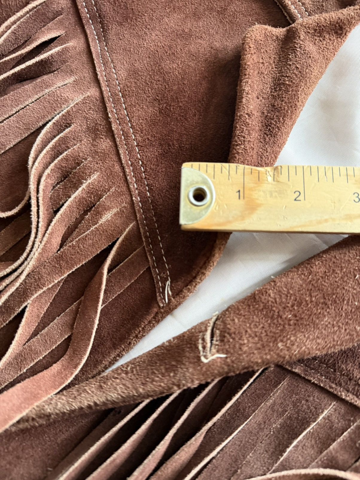 Vintage Vtg 70s Western Leather Fringe Jacket Sz M- Mexico Handmade Size US S / EU 44-46 / 1 - 6 Thumbnail