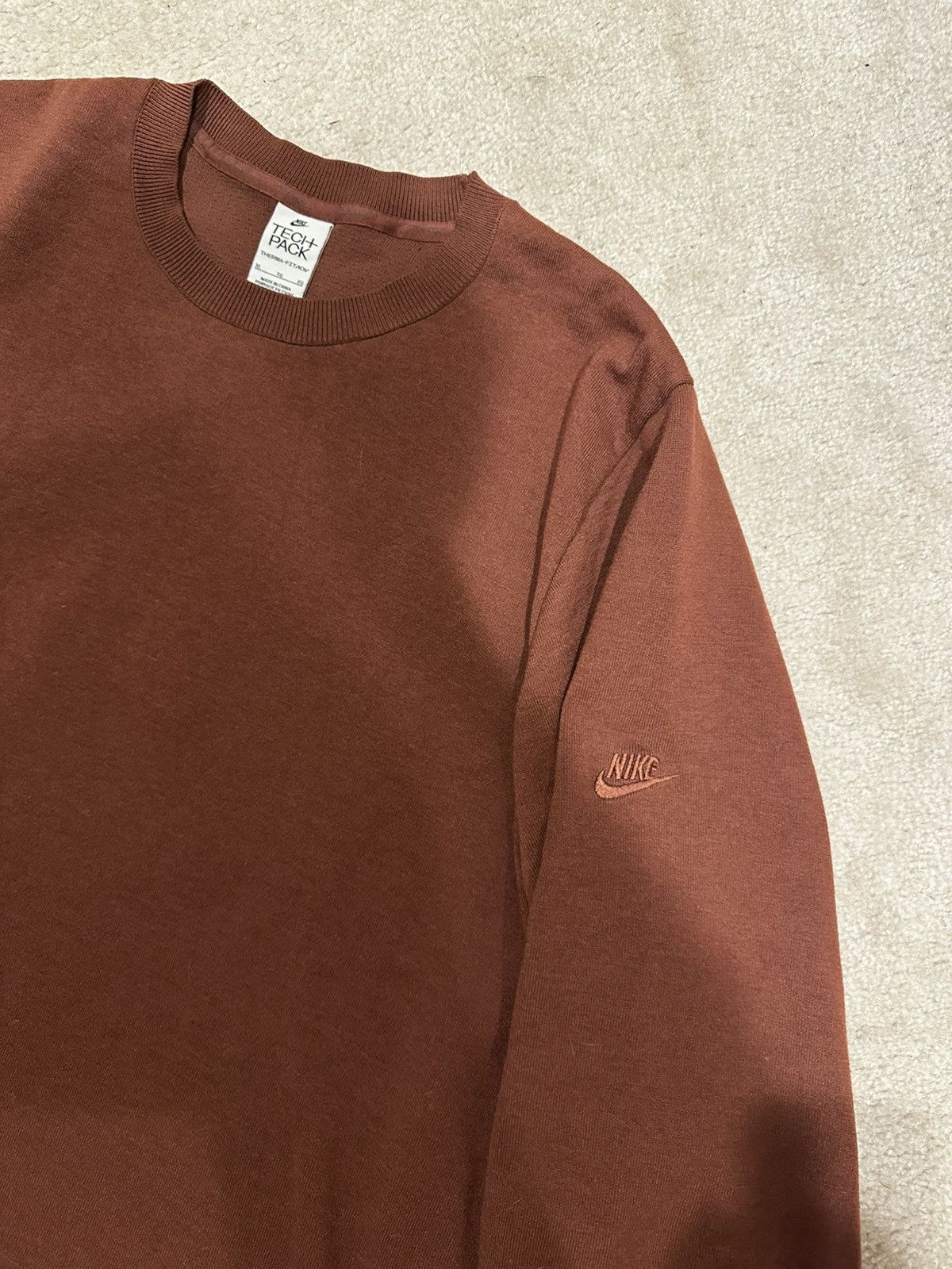 Nike Nike Tech Pack Therma-FIT Engineered Tech Fleece Crewneck Size US XL / EU 56 / 4 - 5 Thumbnail