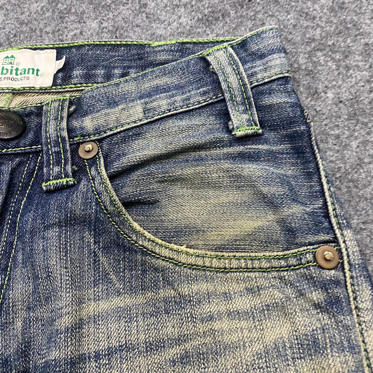 INHABIT 💥Best Offer💥Vintage Inhabitants Distressed Denim Size US 29 - 10 Thumbnail