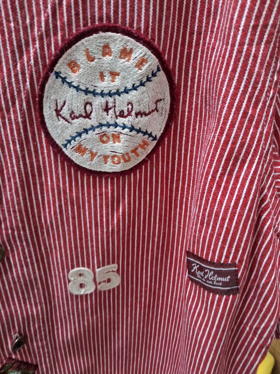 Karl Helmut Karl helmut baseball shirt oversize style Size US M / EU 48-50 / 2 - 6 Thumbnail