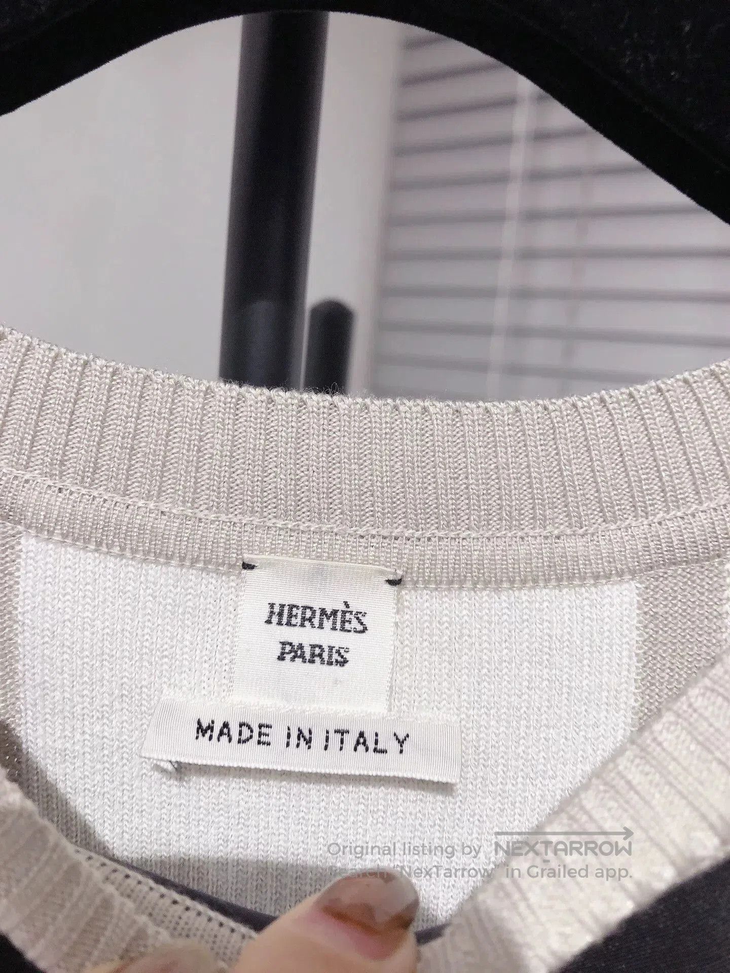 Hermes HERMES Silk Printed Knit Sweater Top. Size US S / EU 44-46 / 1 - 7 Thumbnail