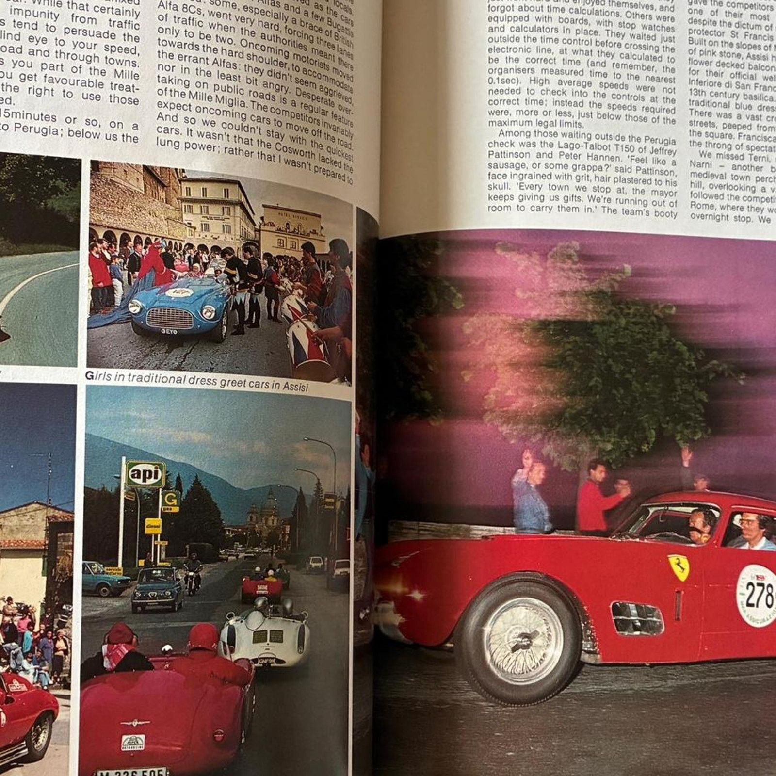 Ferrari × Porsche Design × Vintage Supercar classics magazine farrari mille Migia itaian cars Size ONE SIZE - 2 Thumbnail
