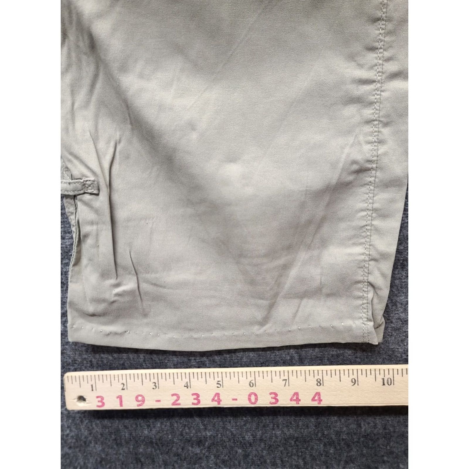 Vintage Duluth Dry on the Fly Pants Womens 20x35 Bootcut Convertible Hiking Cargo Nylon Spandex Beige Regular Inseam 35" Pockets Moisture Wicking Comfort Size 27" / US 4 / IT 40 - 7 Thumbnail