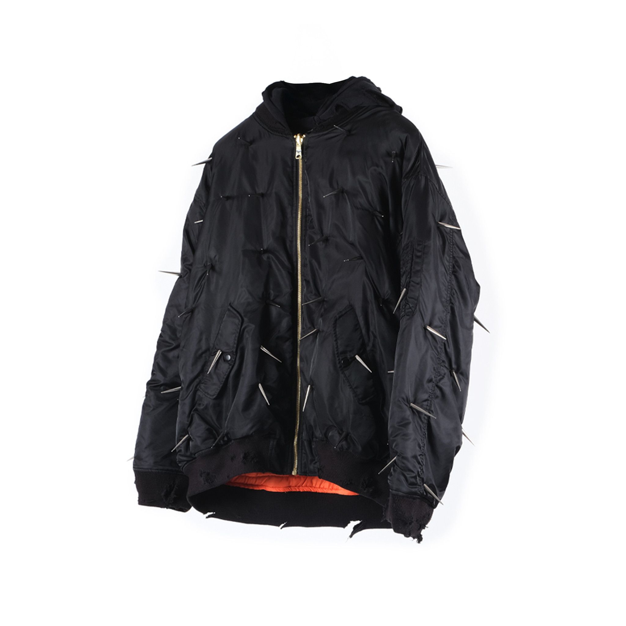 Other BRVNO OFFICIAL ALL OVER SPIKES BOMBER Size US XXL / EU 58 / 5 - 1 Thumbnail
