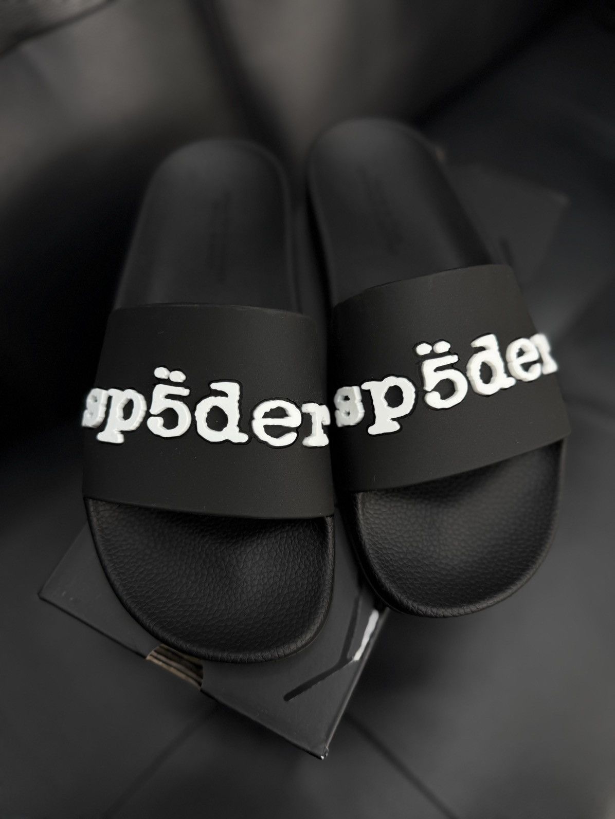 Sp5der Sp5der Slides Slip On Black Size 7 (Brand New) Size US 7 / EU 40 - 1 Thumbnail