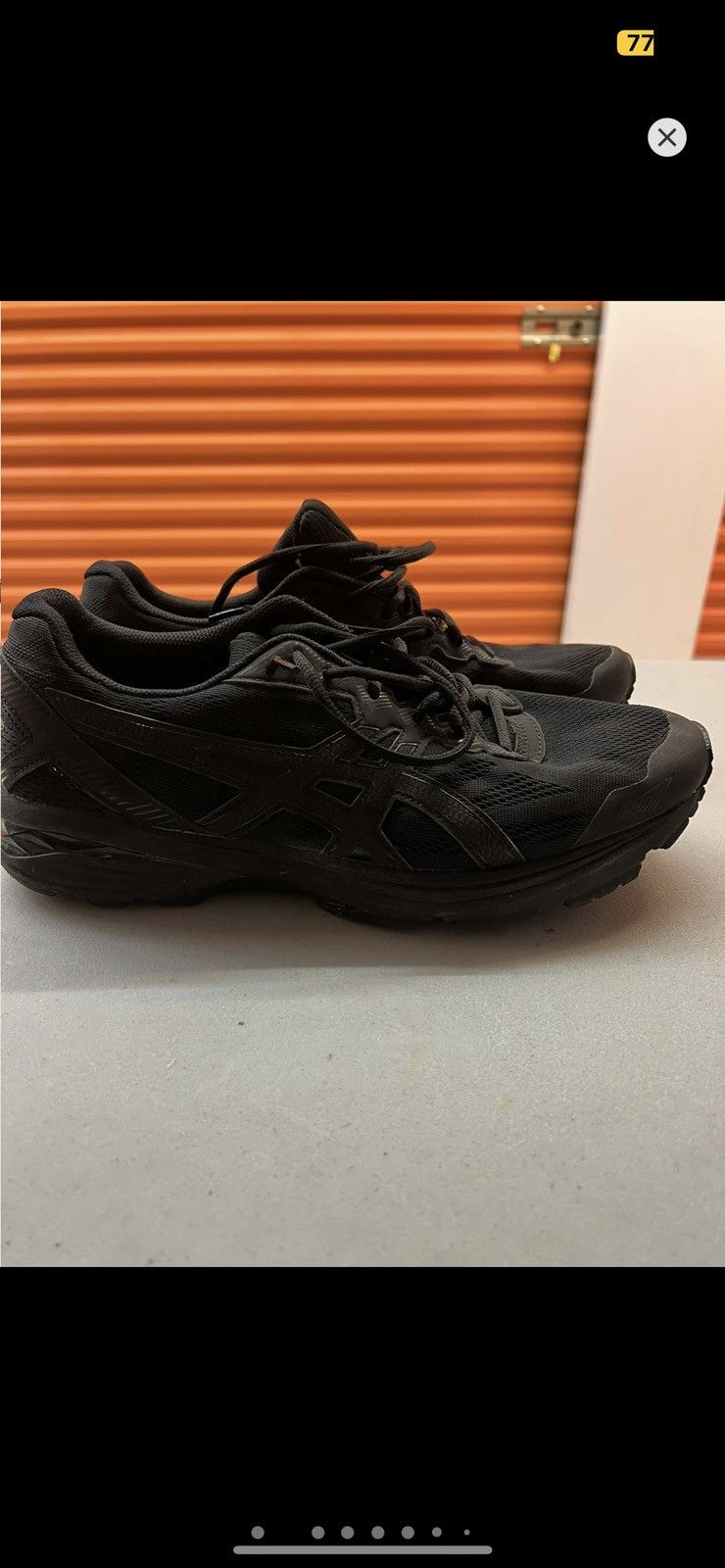 image of Asics Gt-100 Blackout Trainer 11 Shoes, Men's