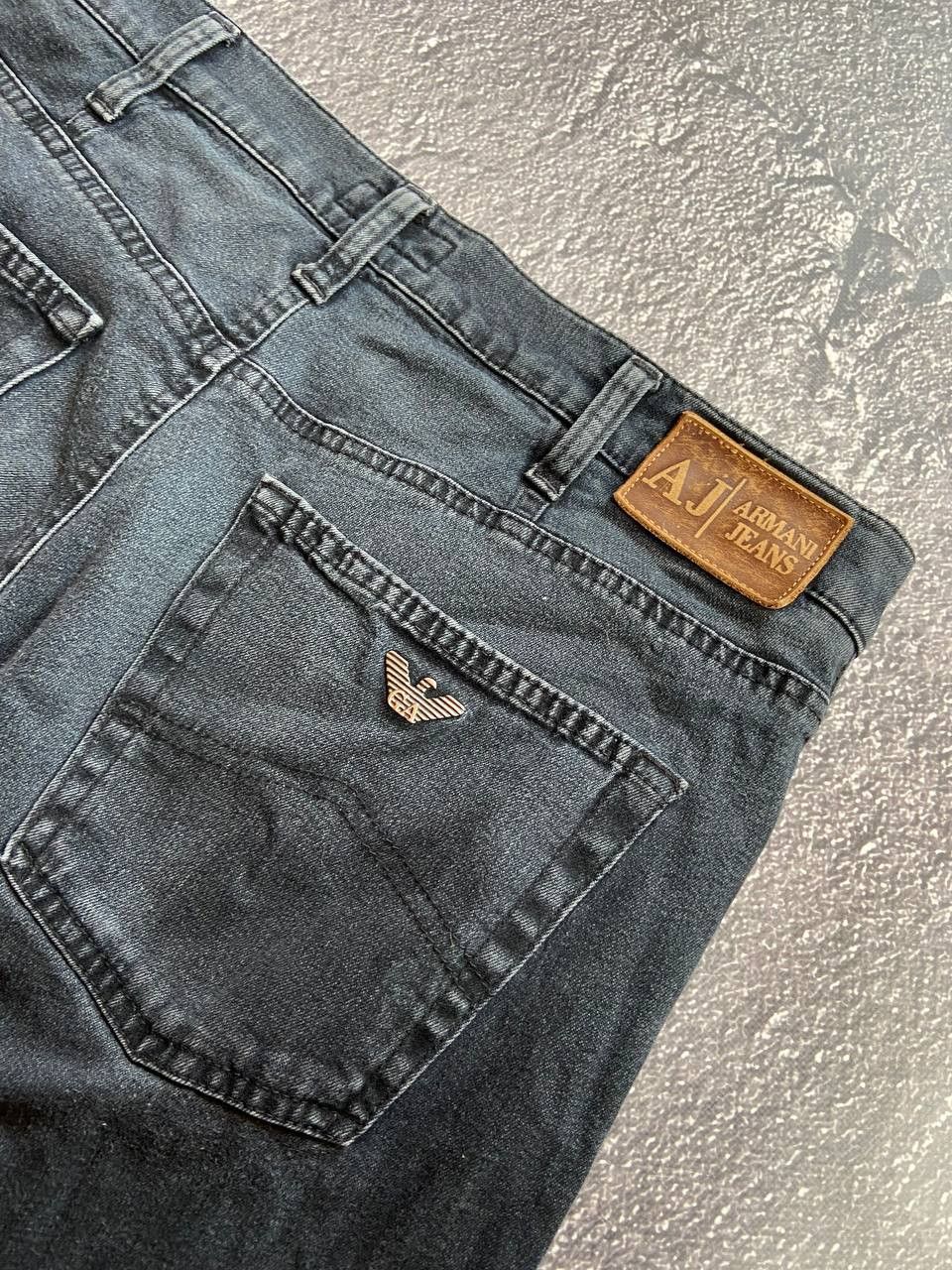Armani Vintage Armani metal logo denim pants Size US 36 / EU 52 - 3 Thumbnail