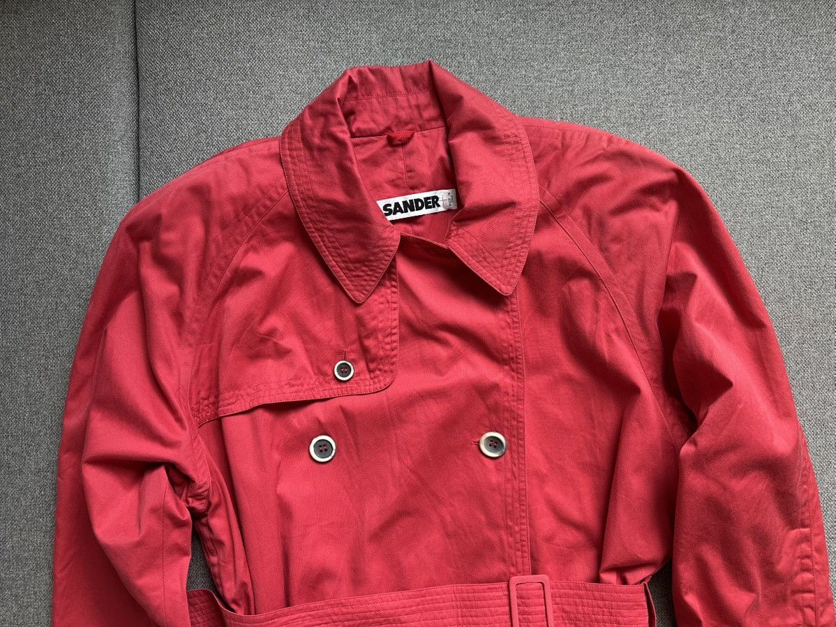 Jil Sander Jil Sander plus vintage short belted trench coat Size XL / US 12-14 / IT 48-50 - 2 Thumbnail