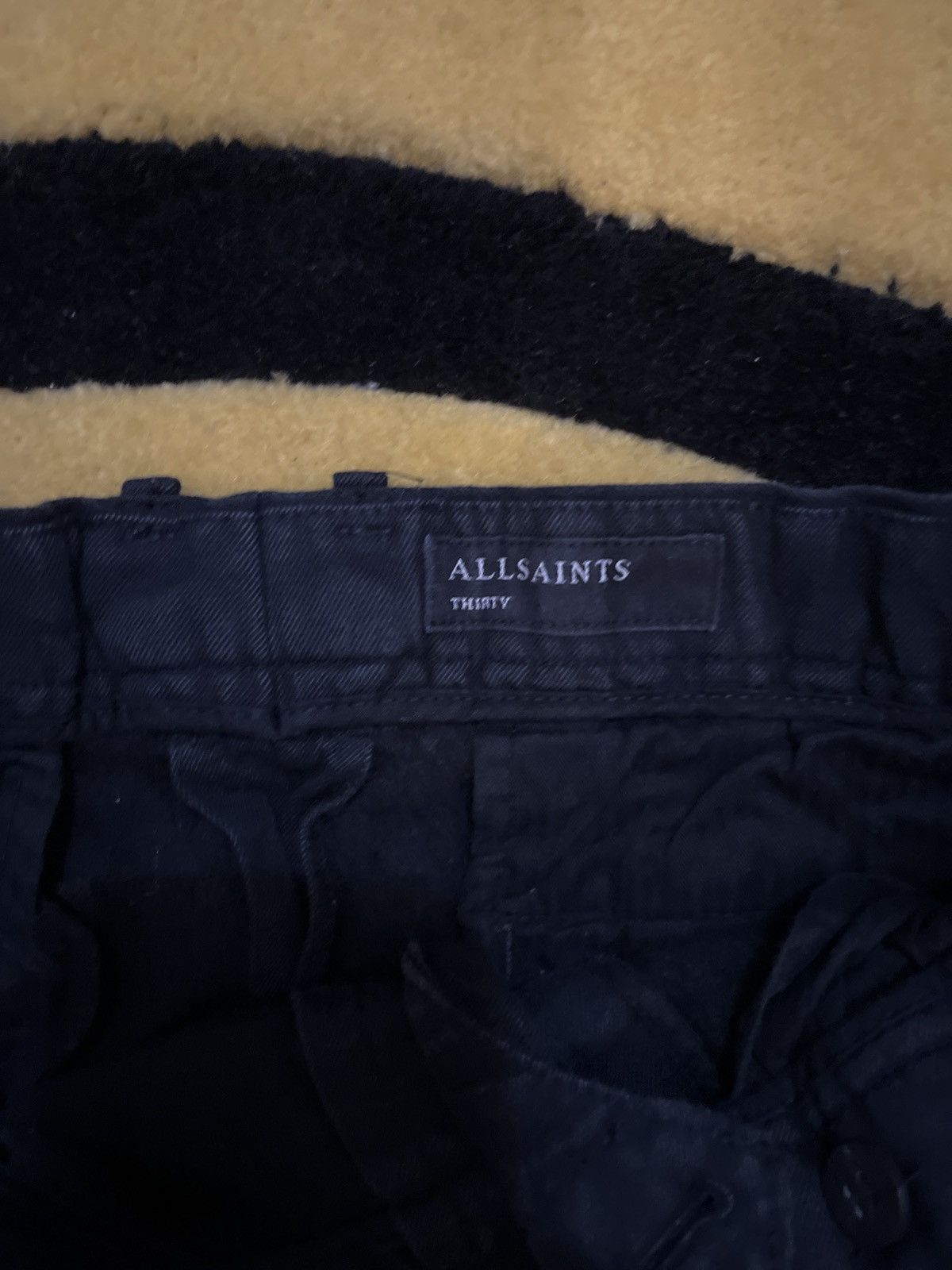 Allsaints Allsaints black cotton pants Size US 30 / EU 46 - 4 Thumbnail