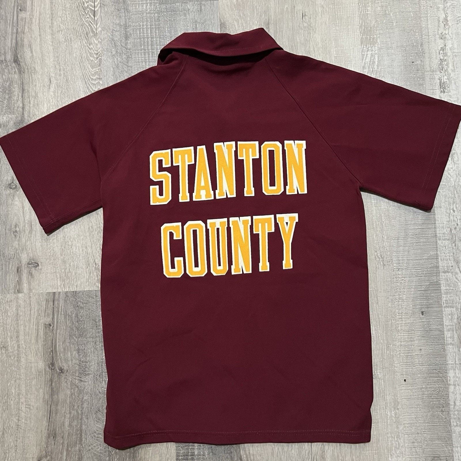 Russell Athletic VTG Stanton County Trojans 70s Russell Athletic Snap Button Size US M / EU 48-50 / 2 - 2 Thumbnail